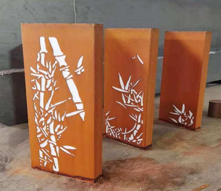 建阳锈钢板灯箱