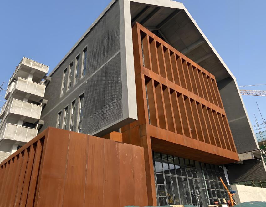 建阳耐候钢幕墙