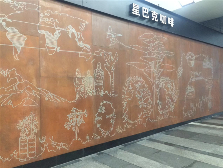 建阳耐候钢幕墙